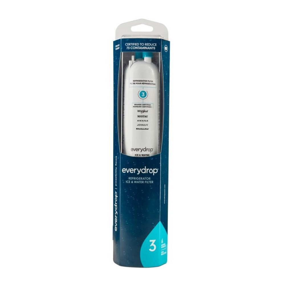 Whirlpool everydrop® Refrigerator Water Filter 3 - EDR3RXD1 (Pack of 1)