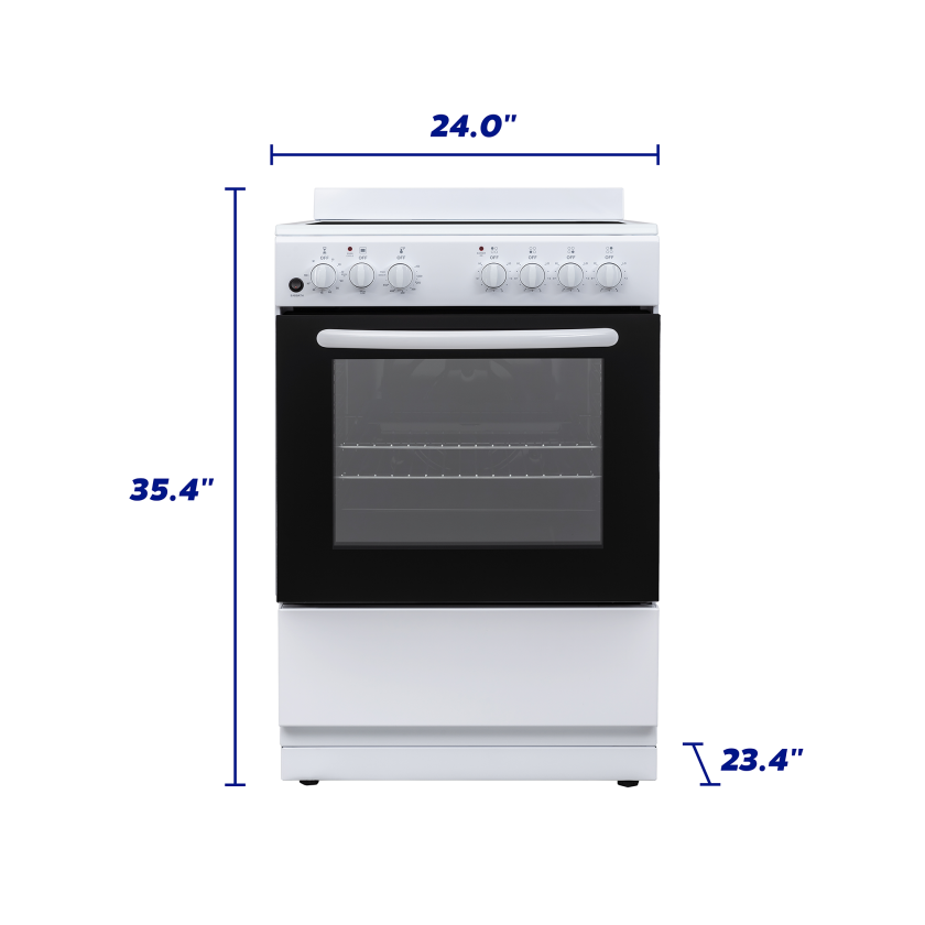 Element Element Electronics 24" Electric Range (EER244MSCW)