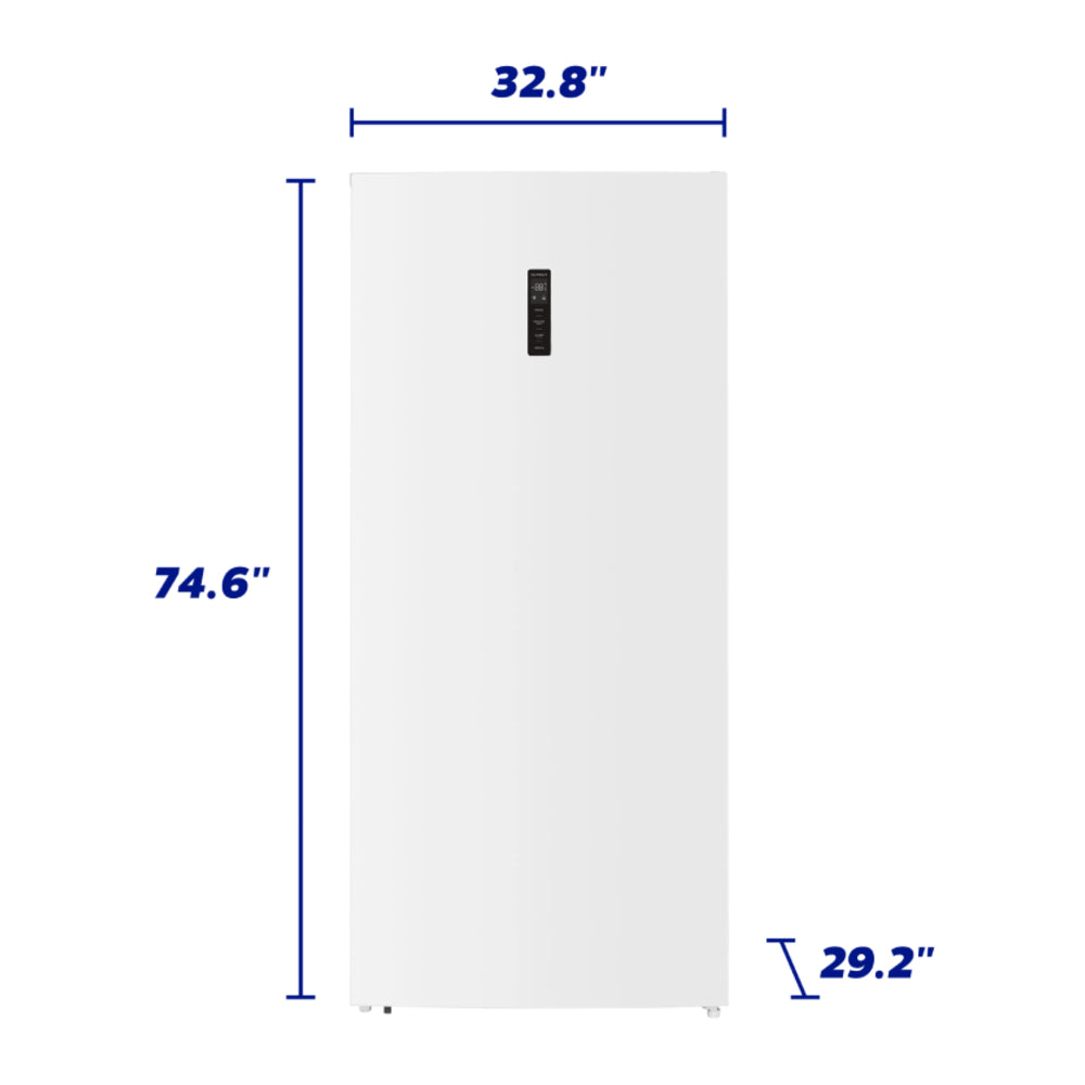 Element Element 21.2 cu. ft. Upright Convertible Freezer / Refrigerator - White, ENERGY 