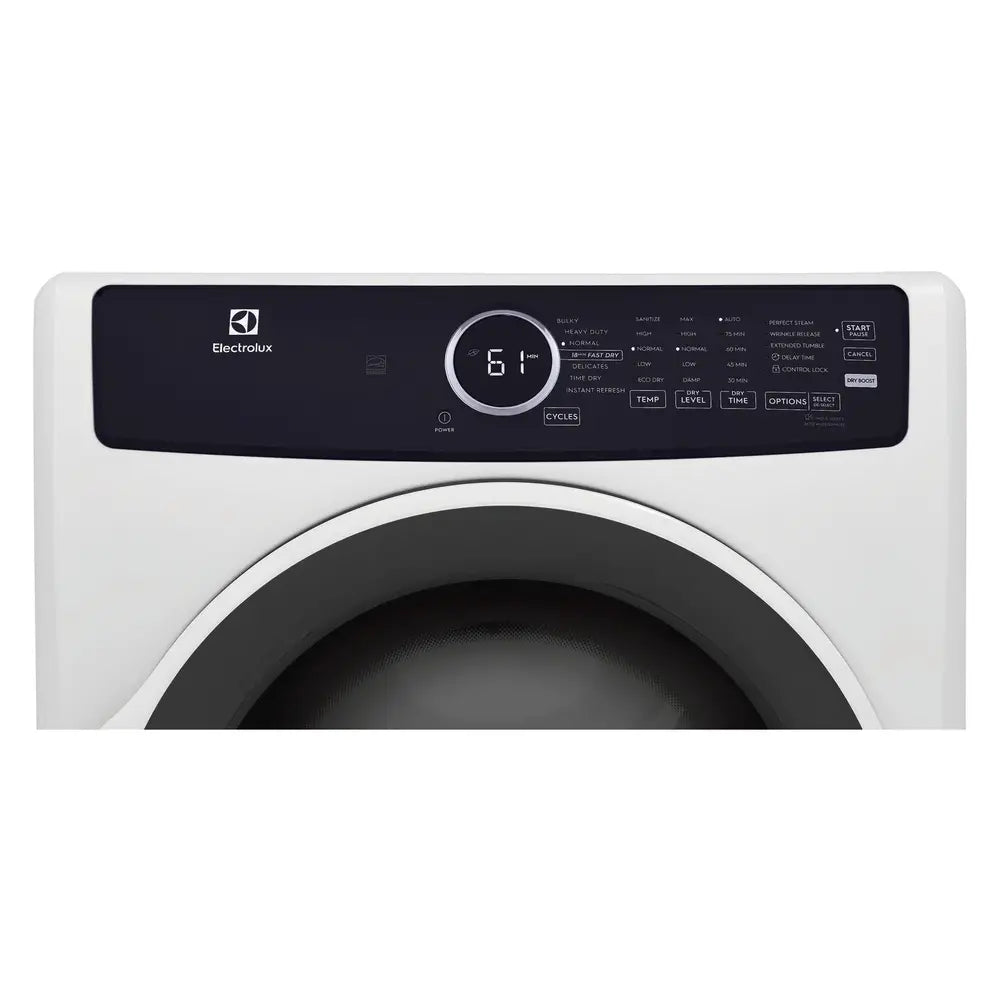 Electrolux Front Load Perfect Steam™ Electric Dryer with Instant Refresh - 8.0 Cu. Ft.