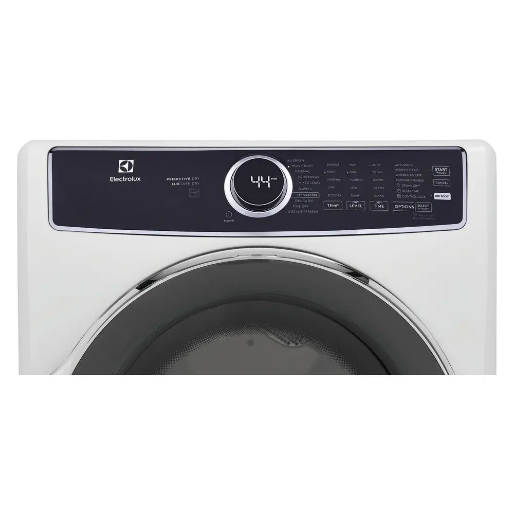 Electrolux Front Load Perfect Steam™ Electric Dryer with Predictive Dry™ and Instant Refres