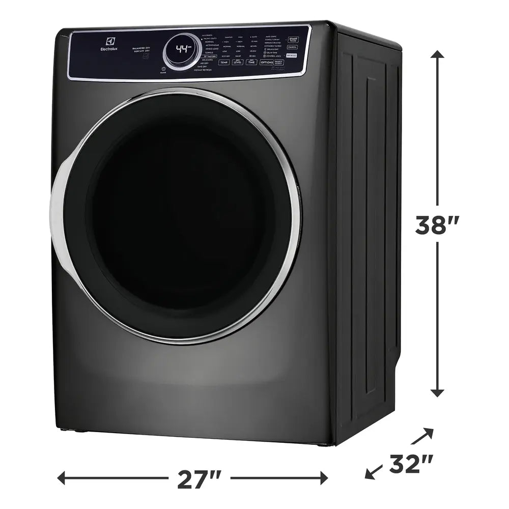 Electrolux Front Load Perfect Steam™ Electric Dryer with Balanced Dry™ and Instant Refresh 