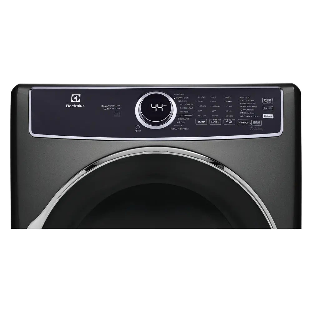 Electrolux Front Load Perfect Steam™ Electric Dryer with Balanced Dry™ and Instant Refresh 