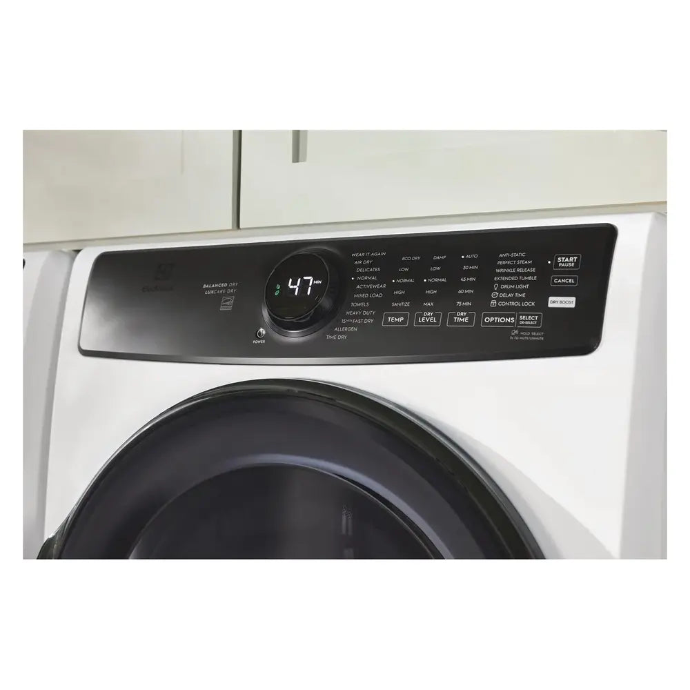 Electrolux Front Load Perfect Steam™ Electric Dryer with Balanced Dry™ and Instant Refresh 