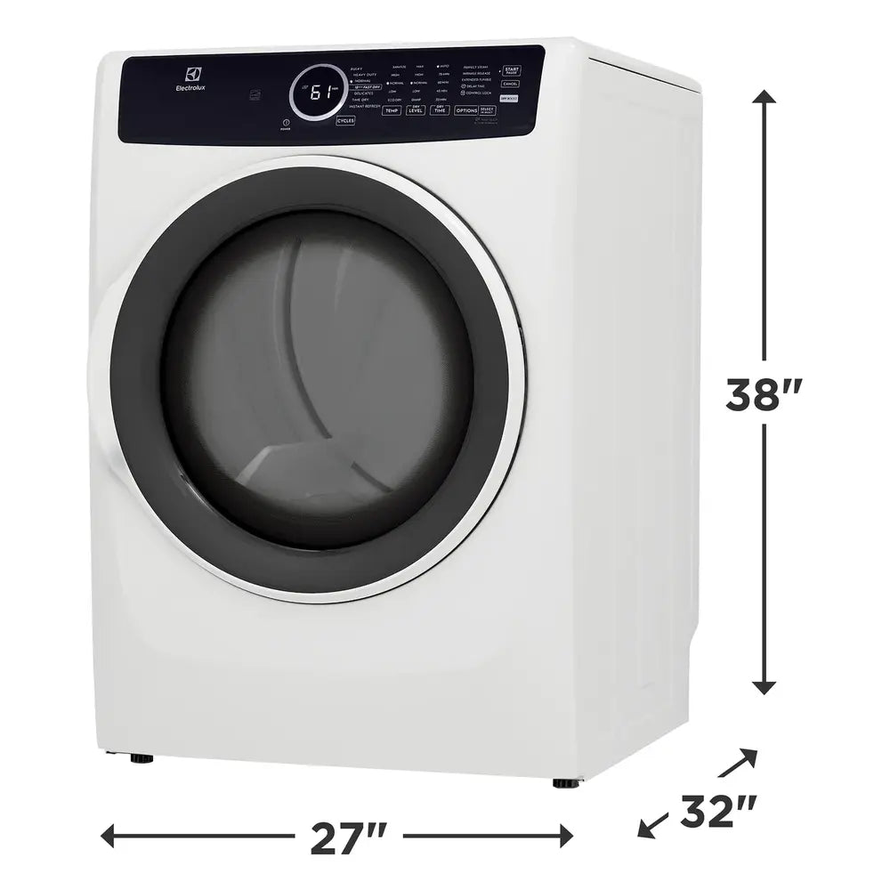 Electrolux Front Load Perfect Steam™ Gas Dryer with Instant Refresh - 8.0 Cu. Ft.