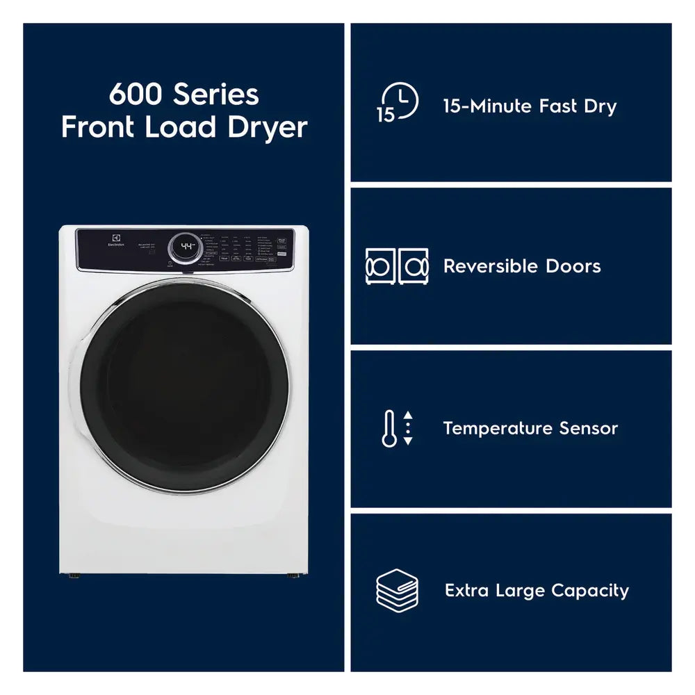 Electrolux Front Load Perfect Steam™ Gas Dryer with LuxCare® Dry and Instant Refresh - 8.0 