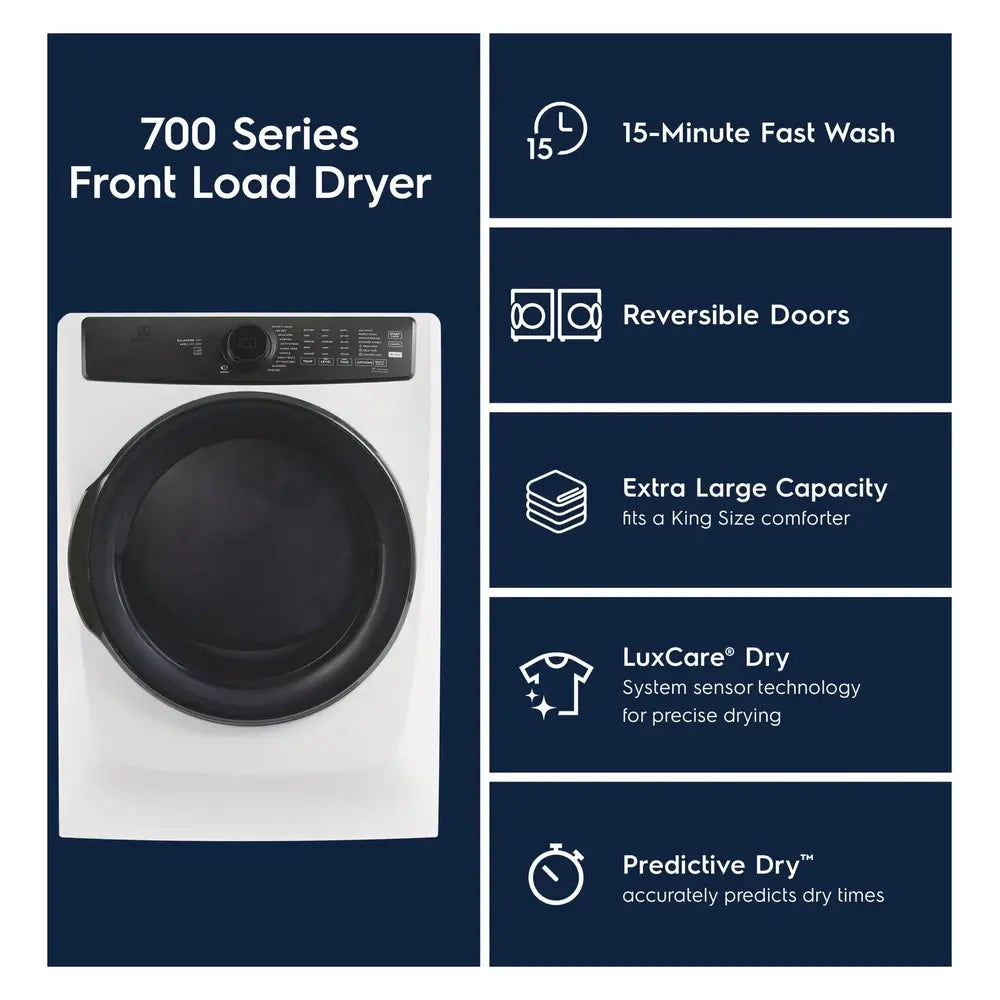 Electrolux Front Load Perfect Steam™ Gas Dryer with LuxCare® Dry and Instant Refresh - 8.0 
