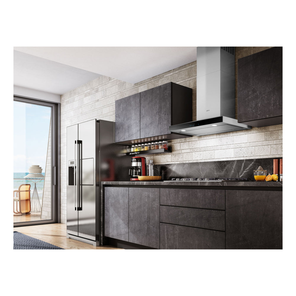 Electrolux Icon LUGANO Wall Mount Range Hood 30" wide - 600CFM