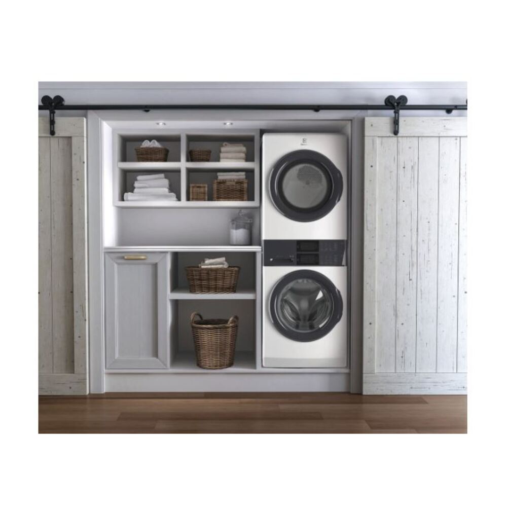 Electrolux Laundry Tower Single Unit Front Load 4.4 Cu. Ft. Washer & 8 Cu. Ft. Electric Dry