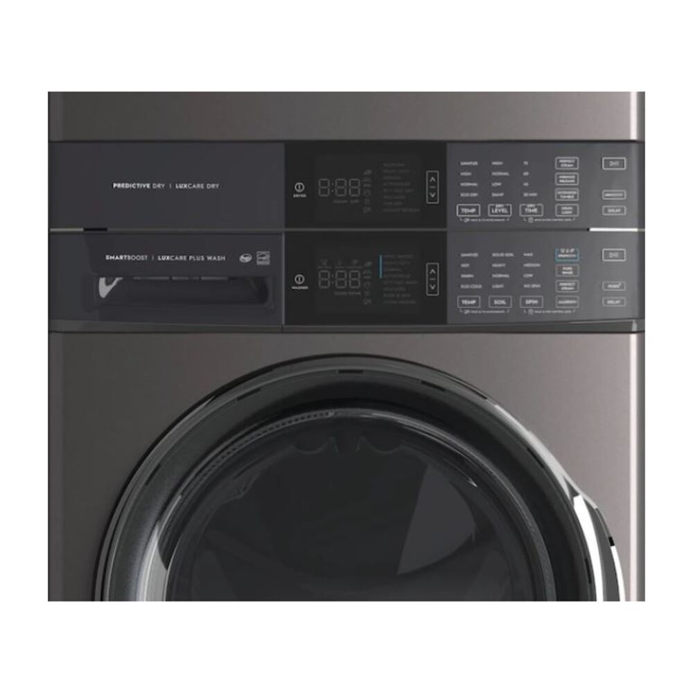 Electrolux Laundry Tower Single Unit Front Load 4.5 Cu. Ft. Washer & 8 Cu. Ft. Electric Dry