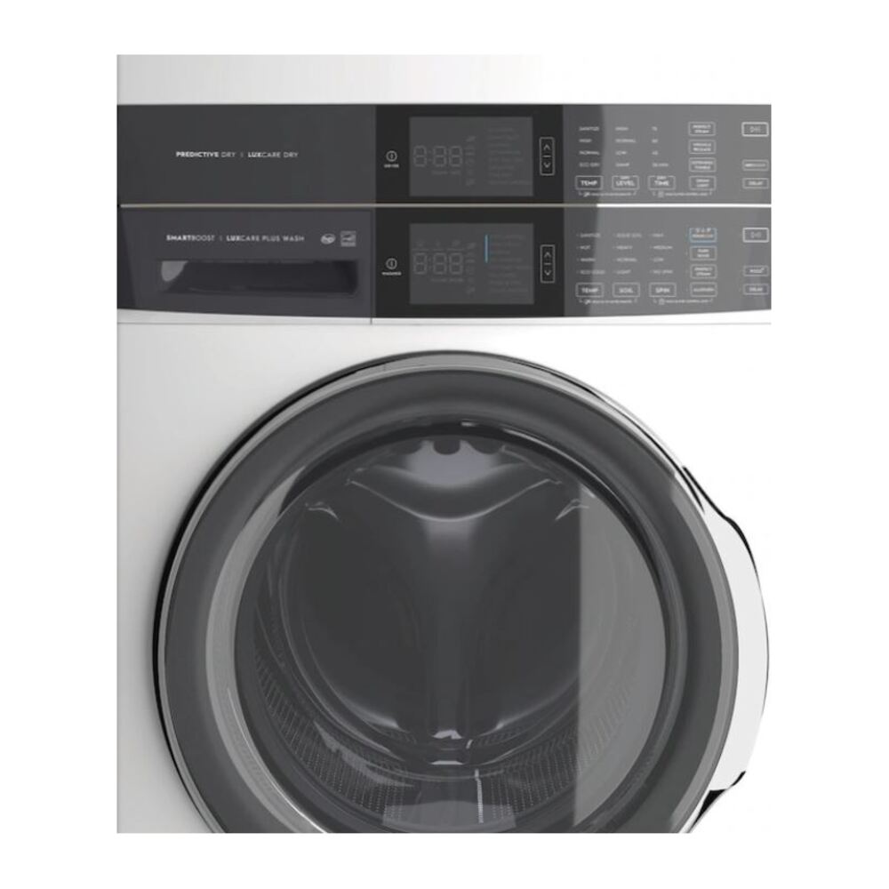 Electrolux Laundry Tower Single Unit Front Load 4.5 Cu. Ft. Washer & 8 Cu. Ft. Electric Dry