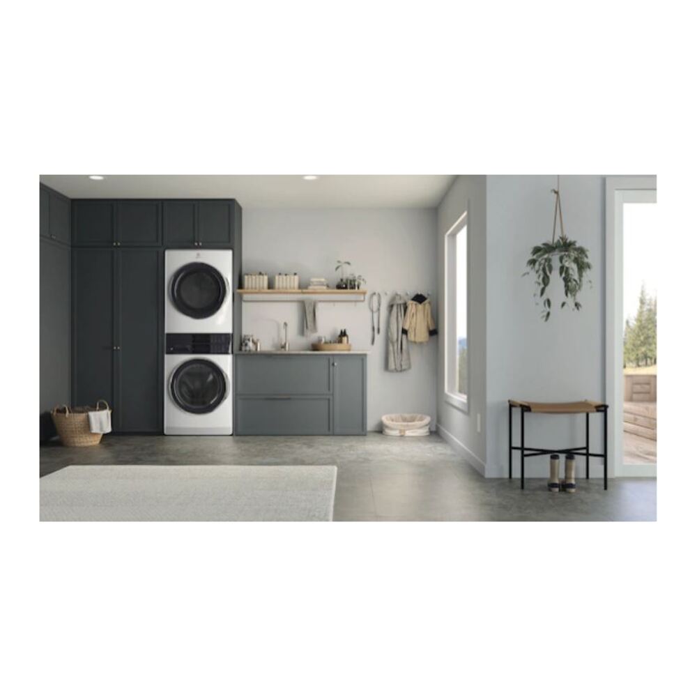 Electrolux Laundry Tower Single Unit Front Load 4.5 Cu. Ft. Washer & 8 Cu. Ft. Electric Dry