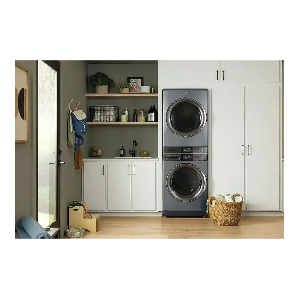 Electrolux Laundry Tower Single Unit Front Load 4.5 Cu. Ft. Washer & 8 Cu. Ft. Gas Dryer