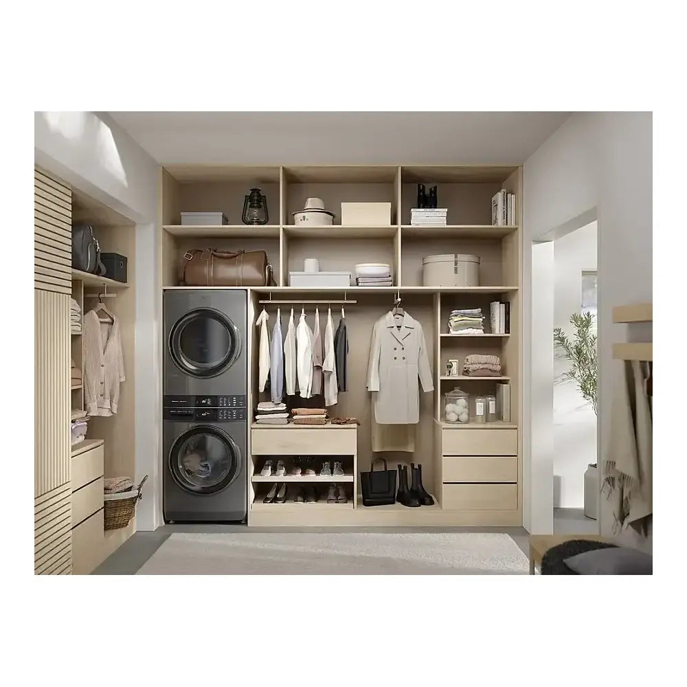 Electrolux Laundry Tower Single Unit Front Load 4.5 Cu. Ft. Washer & 8 Cu. Ft. Gas Dryer