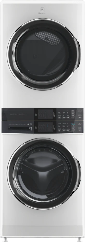 Electrolux Laundry Tower Single Unit Front Load 4.5 Cu. Ft. Washer & 8 Cu. Ft. Gas Dryer