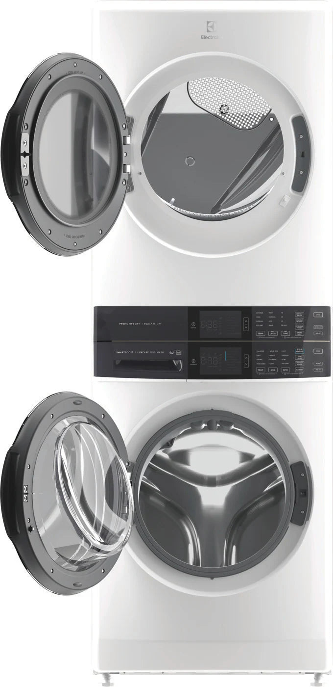 Electrolux Laundry Tower Single Unit Front Load 4.5 Cu. Ft. Washer & 8 Cu. Ft. Gas Dryer
