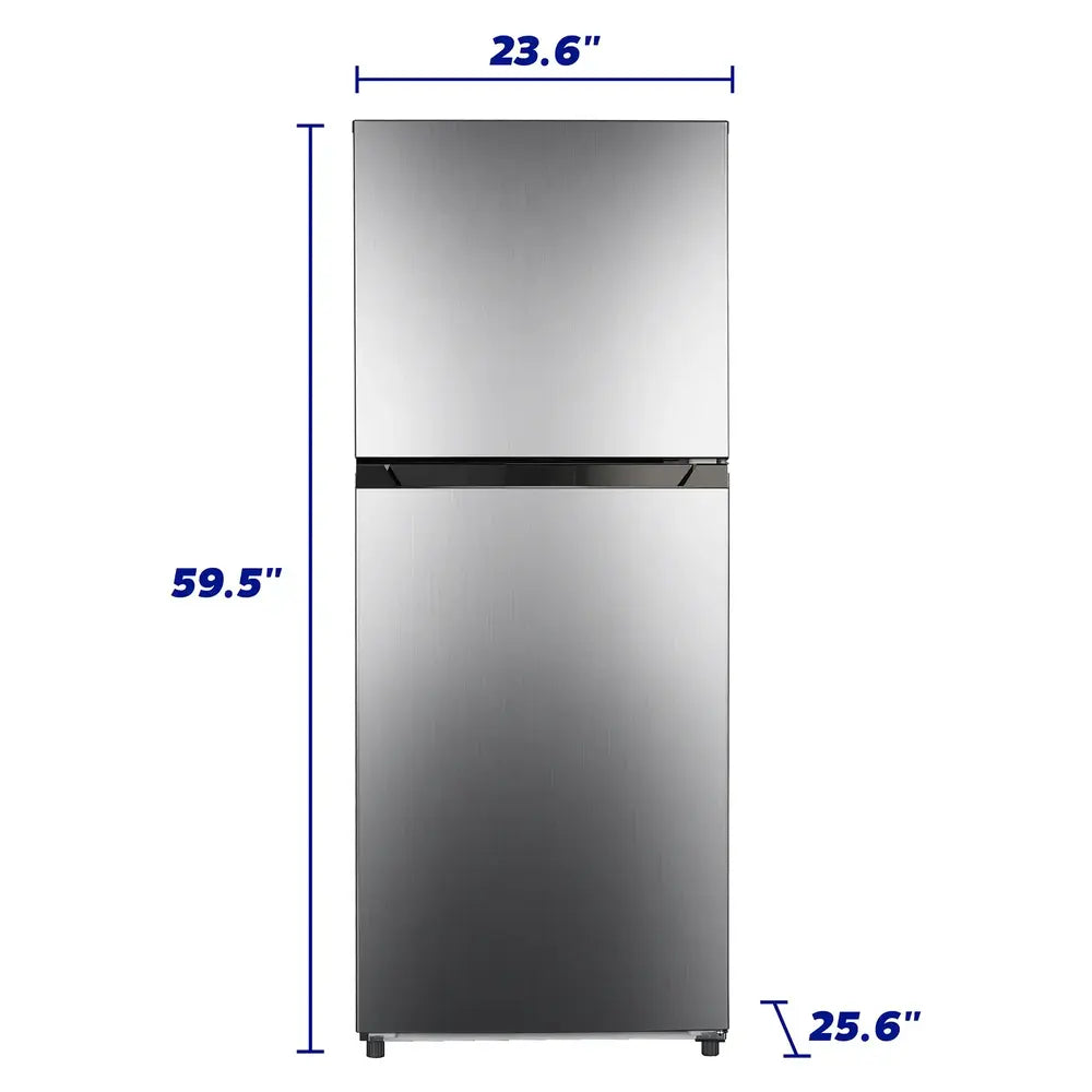 Element Element 10.1 cu. ft. Top Freezer Refrigerator - Stainless Steel
