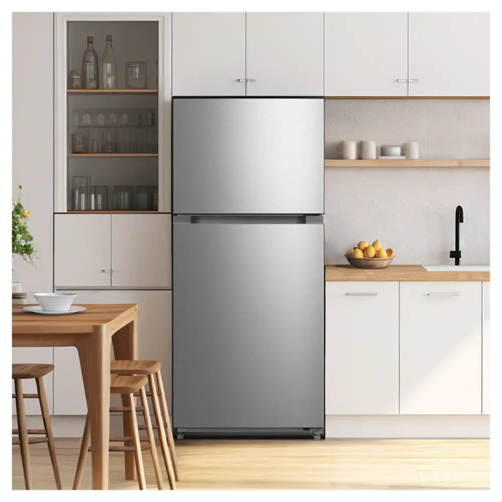 Element Element 18.1 cu. ft. Top Freezer Refrigerator - Stainless Steel, ENERGY STAR