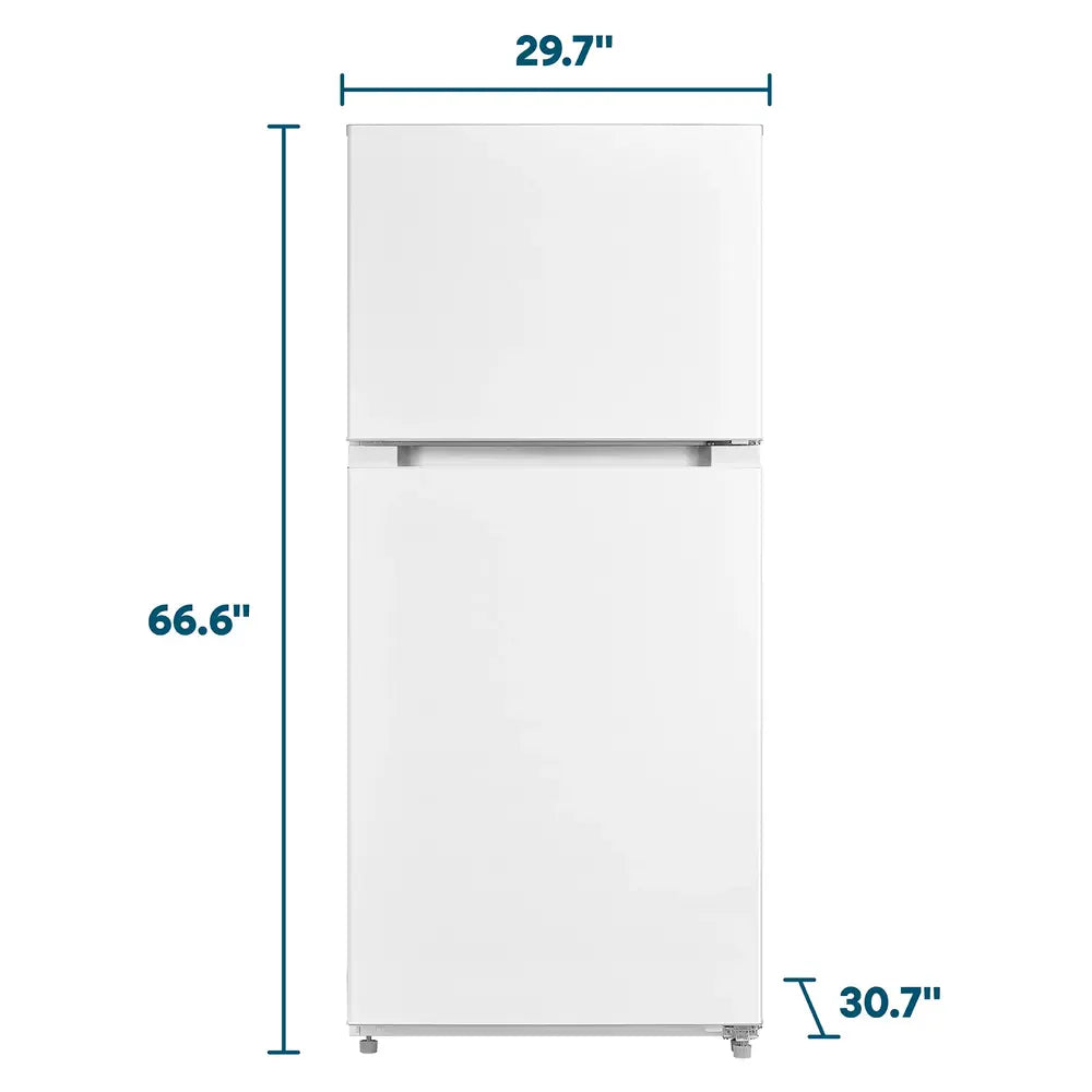 Element Element 18.1 cu. ft. Top Freezer Refrigerator - White, ENERGY STAR