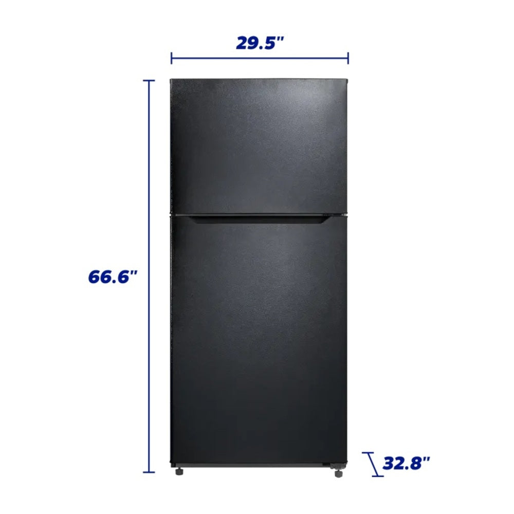 Element Element 20.5 cu. ft. Top Freezer Refrigerator - Black