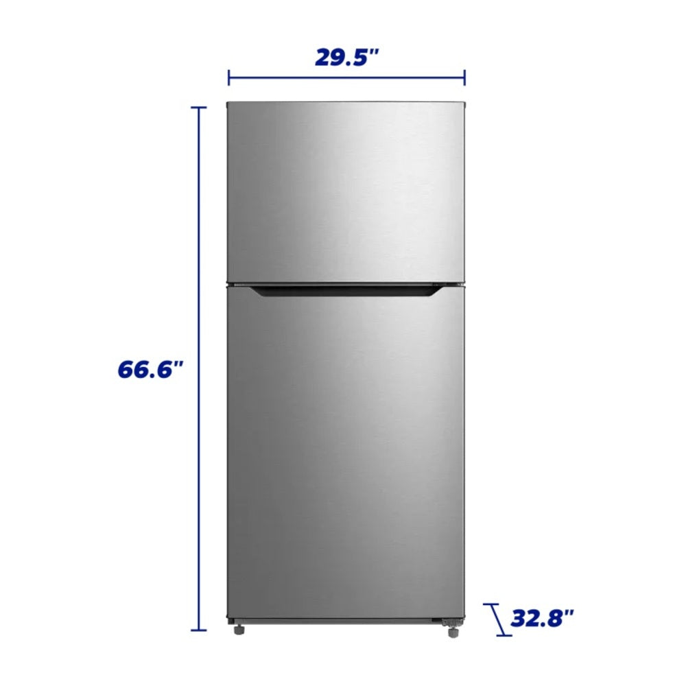 Element Element 20.5 cu. ft. Top Freezer Refrigerator - Stainless Steel