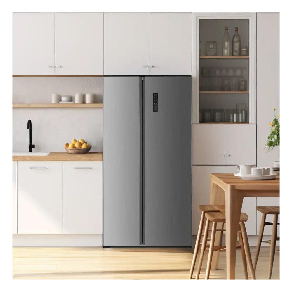 Element Element 21.4 cu. ft. Side-by-Side Refrigerator - Stainless Steel