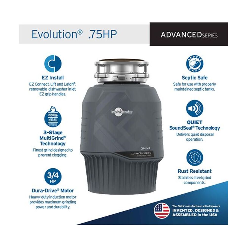 Insignia 80021-ISE HOUSEHOLD DISPOSERS 115V 60HZ