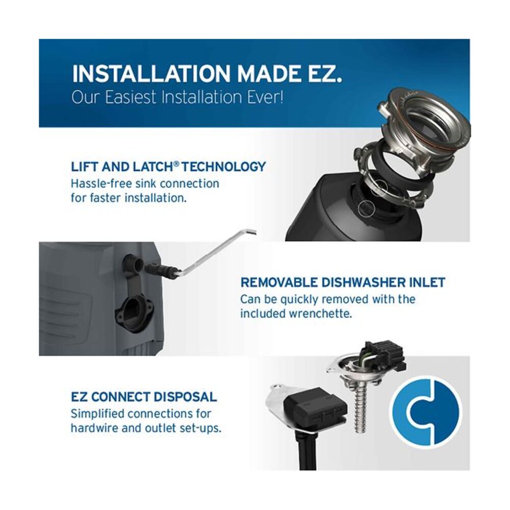 Insignia 80021-ISE HOUSEHOLD DISPOSERS 115V 60HZ