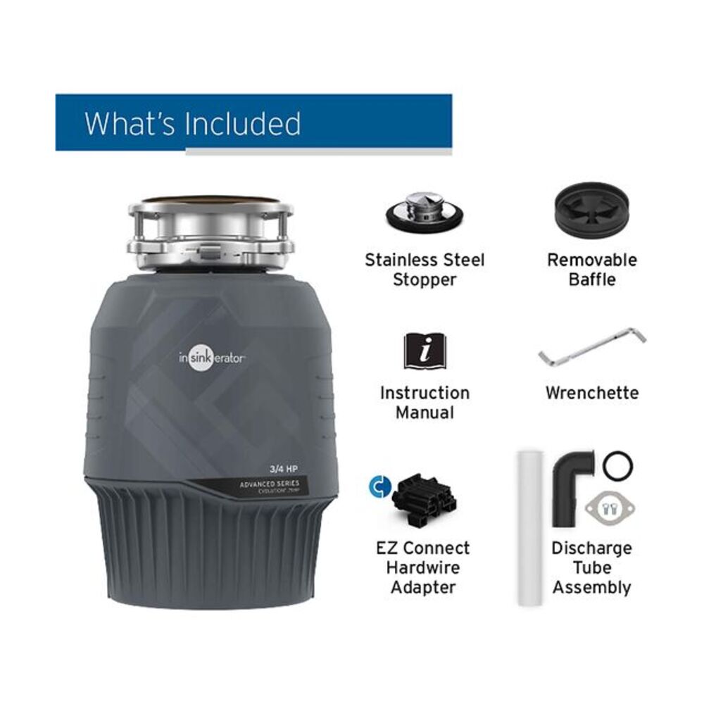 Insignia 80021-ISE HOUSEHOLD DISPOSERS 115V 60HZ