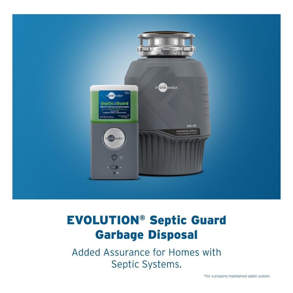 Insignia EVOLUTION SEPTIC GUARD GARBAGE DISPOSAL 3/4 HP