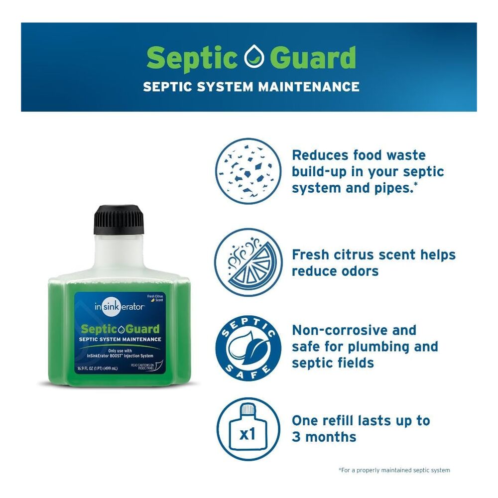 Insignia EVOLUTION SEPTIC GUARD GARBAGE DISPOSAL 3/4 HP