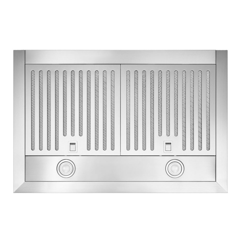 Broan Broan® Elite 30-Inch Pyramidal Chimney Range Hood, 640 Max Blower CFM, Stainless