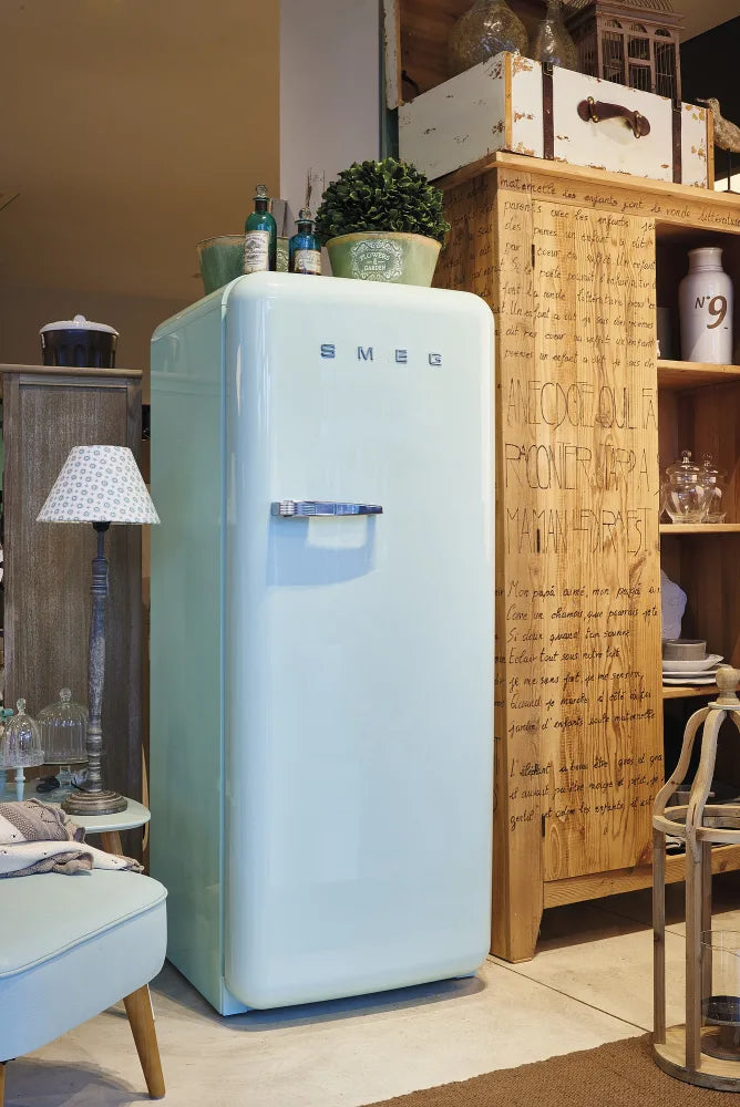 SMEG Refrigerator Pastel blue FAB28URPB3