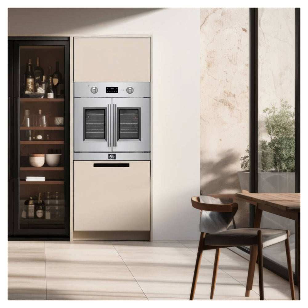 Forno 30 IN FRENCH DOOR ELECTRIC 3.68 CU. FT. WALL OVEN CONVECTION AIR FRY  SOUS VIDE