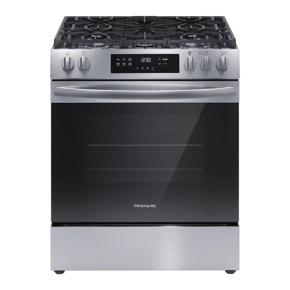 Frigidaire 30" Front Control Gas Range with Quick Boil