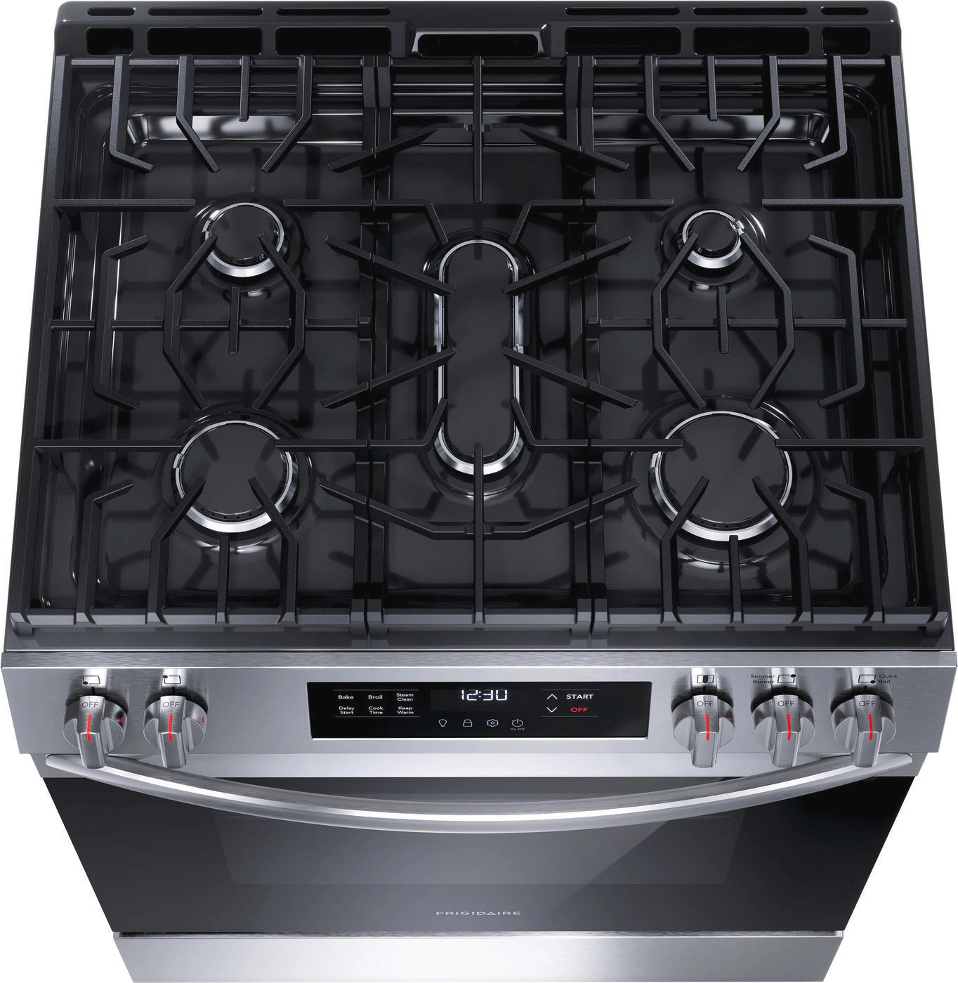 Frigidaire 30" Front Control Gas Range with Quick Boil