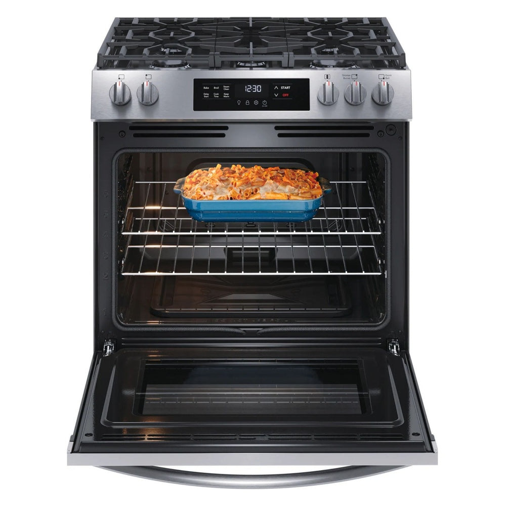 Frigidaire 30" Front Control Gas Range with Quick Boil