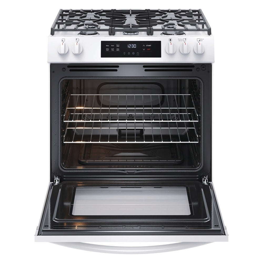 Frigidaire 30" Front Control Gas Range with Quick Boil