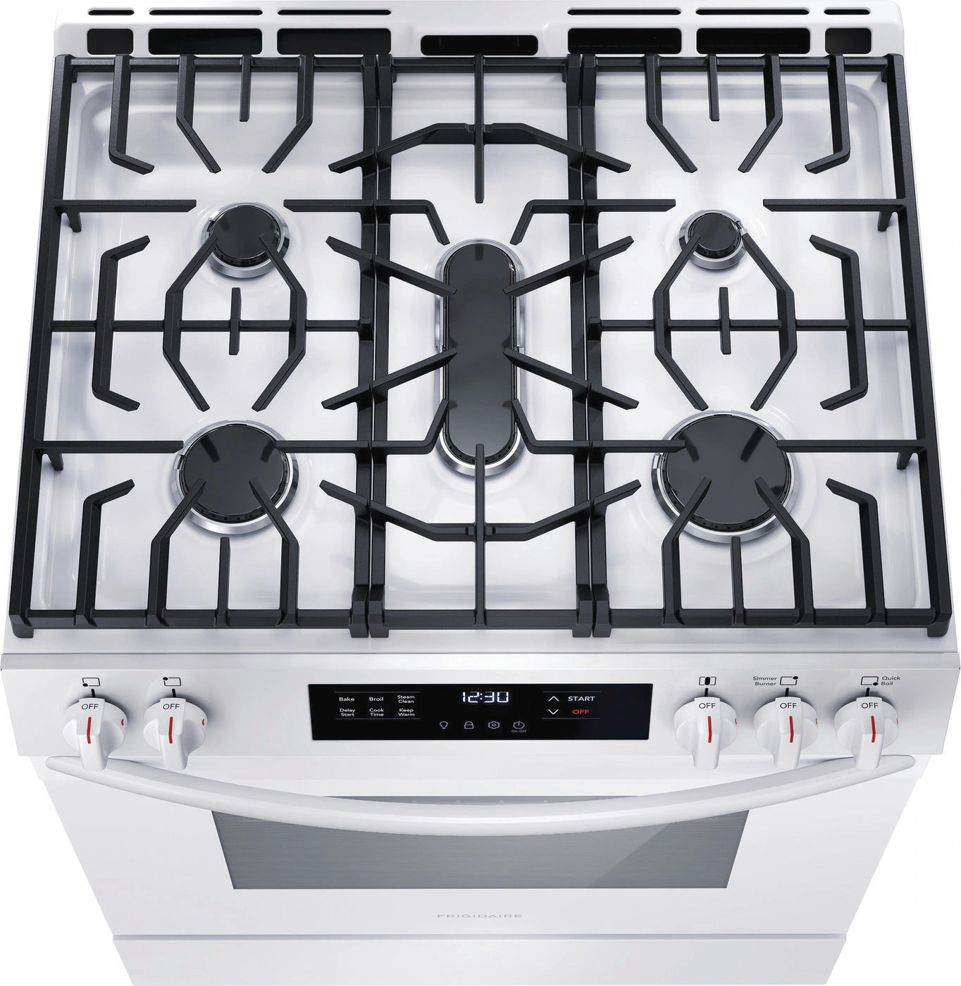 Frigidaire 30" Front Control Gas Range with Quick Boil
