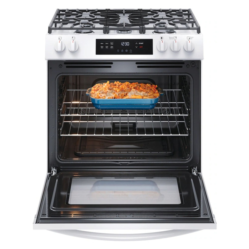 Frigidaire 30" Front Control Gas Range with Quick Boil