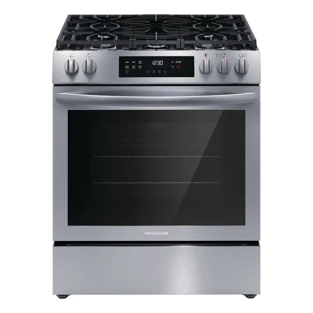 Frigidaire 30" Front Control Gas Range with Convection Bake