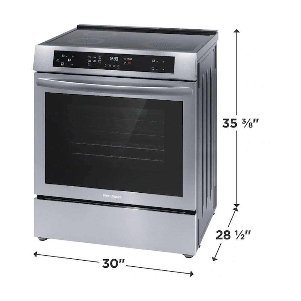 Frigidaire 30" Front Control Induction Range with Convection Bake