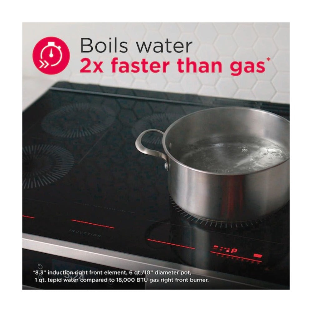 Frigidaire 30" Front Control Induction Range with Convection Bake