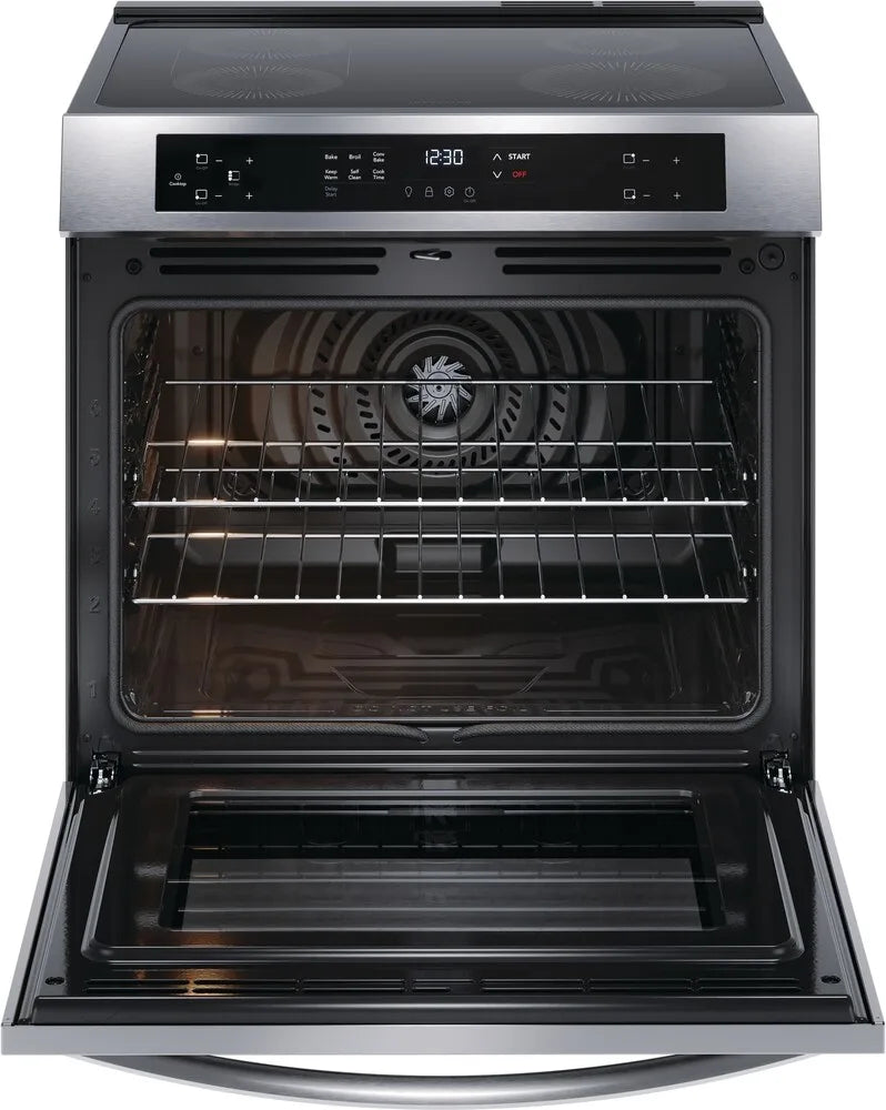 Frigidaire 30" Front Control Induction Range with Convection Bake