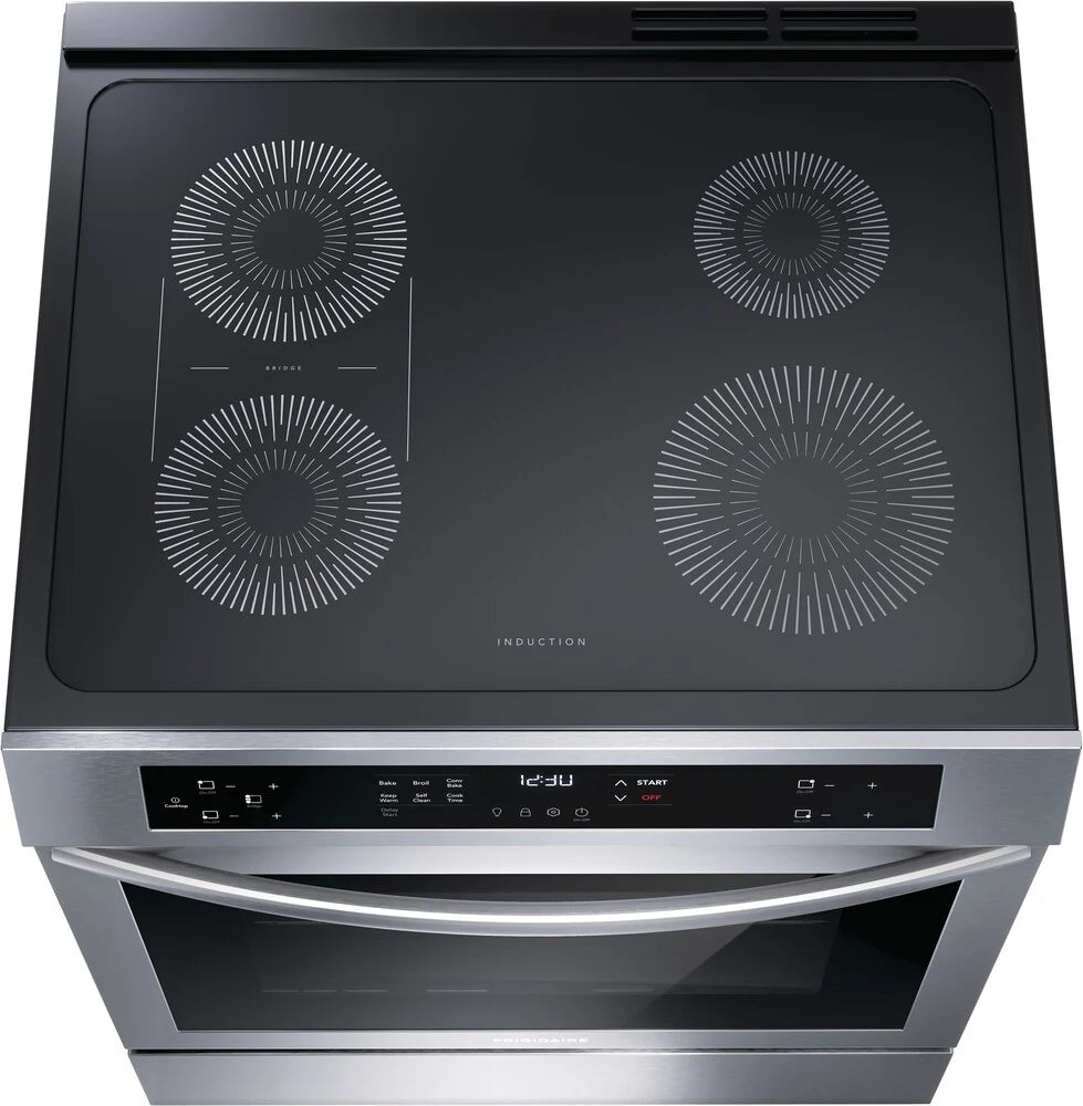 Frigidaire 30" Front Control Induction Range with Convection Bake