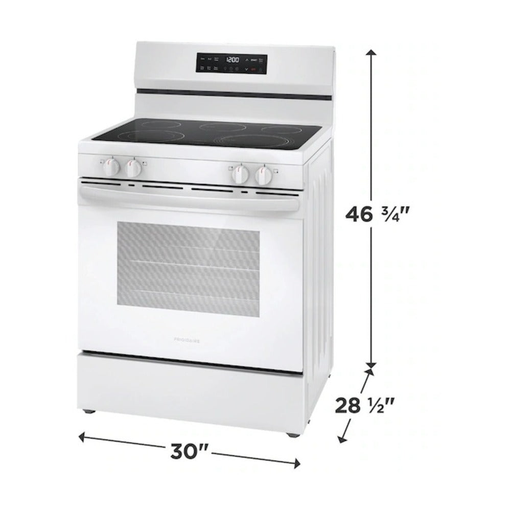 Frigidaire 30" Electric Range with the EvenTemp®