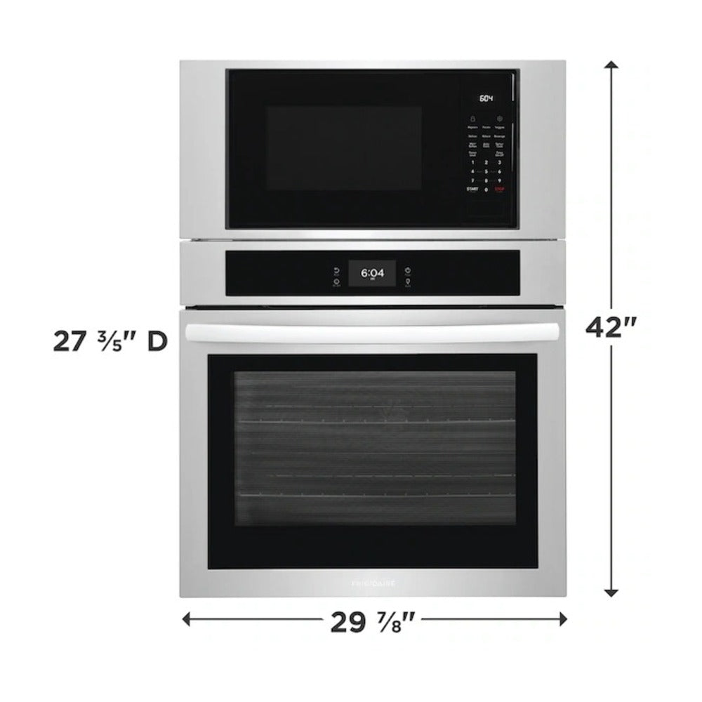Frigidaire 30" Electric Wall Oven and Microwave Combination
