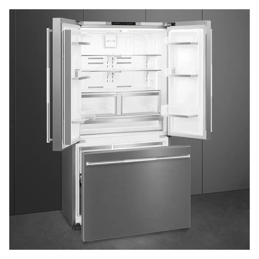 SMEG Refrigerator Stainless steel FD36UXIW