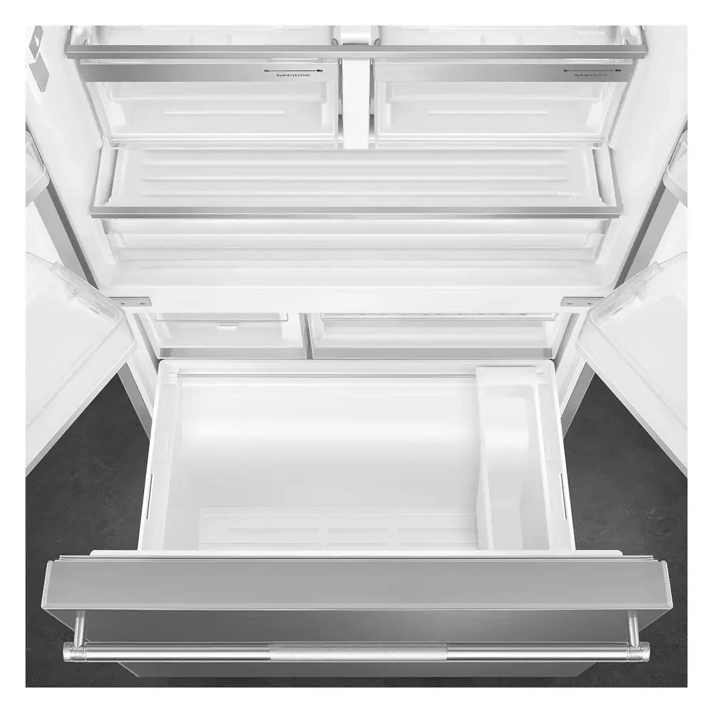 SMEG Refrigerator Stainless steel FD36UXIW