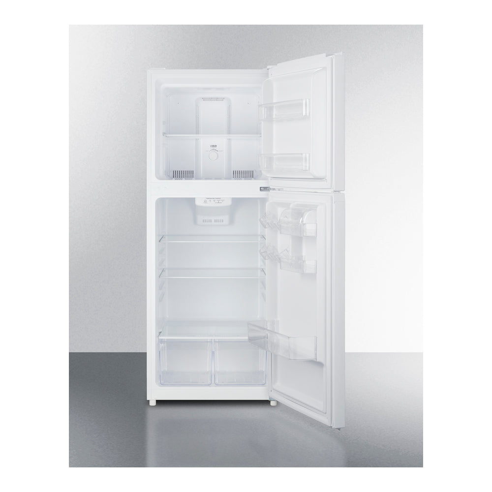 Summit 24" Wide Top Mount Refrigerator-freezer